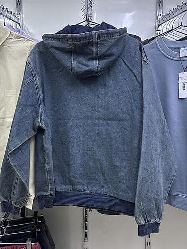 VINTAGE WASHED DENIM HOOD ZIP-UP😍 Тот самый зип-худи, который станет — 2