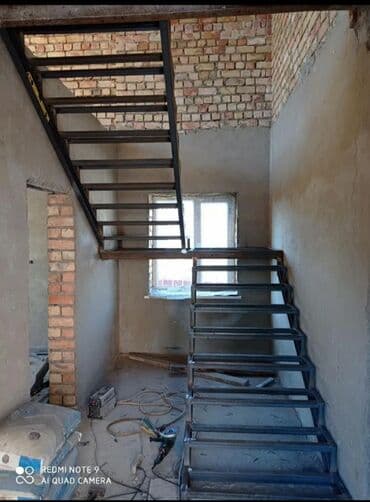 Курулуш жана оңдоо кызматтары: Лестницы
Изготовление металлоконструкций — 5