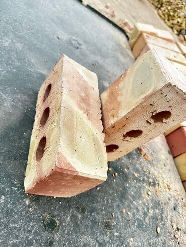 санифорт таблетки: Тешиктүү, Бышкан кирпич, Жарым блок, 250×120×90 — 3