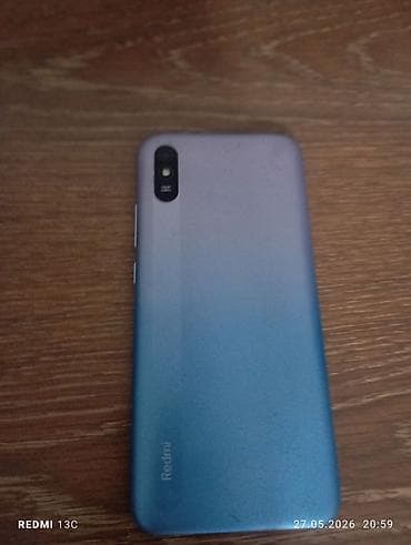 поко планшет: Redmi, Redmi 9A, Б/у, 32 ГБ, цвет - Синий — 1