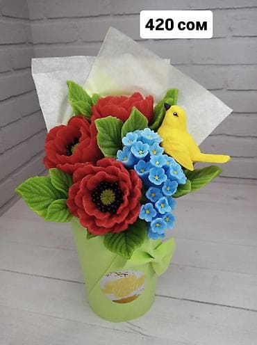 букеты из мыла: Букеты из мыла ручной работы. Мыло долго стоит и хранится без — 1