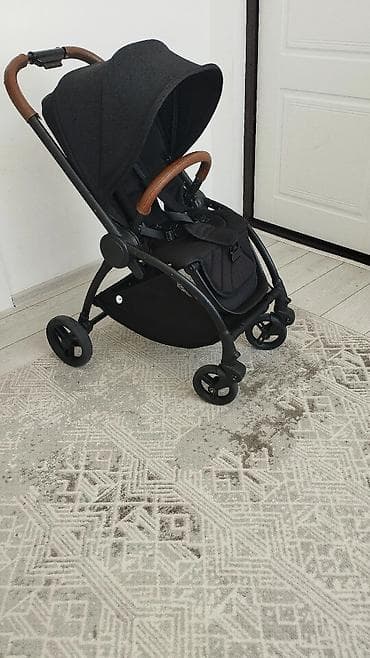 chicco echo: Прогулочная коляска компактного класса, цвет черный. Особенности: - — 2