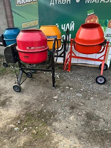 бак 200: Бетон аралаштыргыч Мобилдик, Орто (150 - 300 л), Жаңы — 1