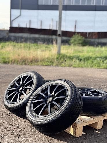 донголок 195 70 15 с: Колеса в сборе 215 / 55 / R 17, Лето, Б/у, Комплект, Легковые, Литые, отверстий - 10 — 3