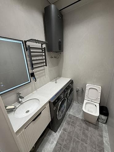 discovery studio: 3 комнаты, 110 м², Асанбай мкр Элитка, 4 этаж, Дизайнерский ремонт — 3