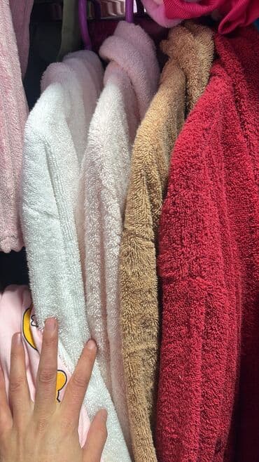 домашние халаты больших размеров: Халат, Махра, Турция — 4