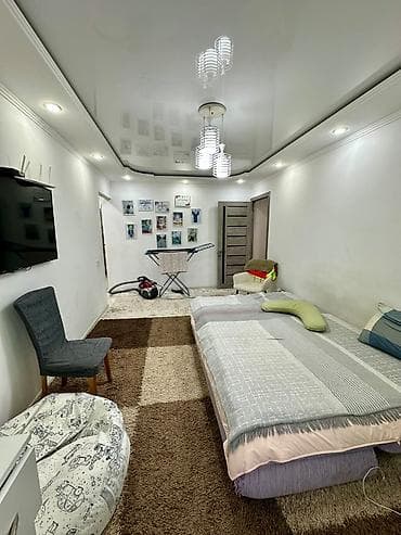 75: 2 комнаты, 44 м², 4 мкр 104 серия, 3 этаж — 8
