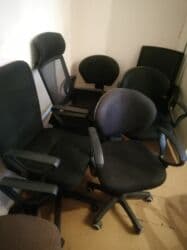 компьютерные кресла бу: Офис креслолор, Колдонулган, Дөңгөлөктүү, Өзү алып кетүү — 2