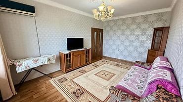 7 мкр: 3 комнаты, 62 м², 105 серия, 9 этаж, Косметический ремонт — 3