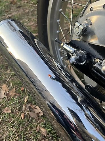 макси скутер новый: Классический мотоцикл Yamaha, 400 куб. см, Бензин, Взрослый, Б/у — 6