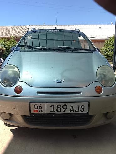 Транспорт: Daewoo Matiz: 2011 г., 1 л, Кол менен иштөөчү, Хетчбек — 2