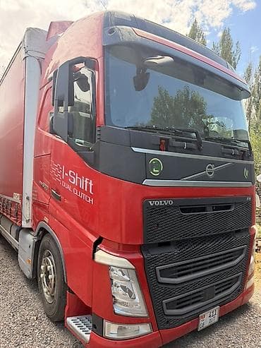 Транспорт: Тягач, Volvo, Тентованный — 9