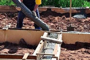 с фундаментом: Ленточный фундамент под ключ - Устройство монолитного ленточного — 2