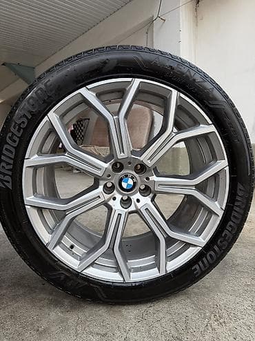 Колеса в сборе 285 / 45 / R 21, Лето, Б/у, Комплект, Легковые, Литые, отверстий - 5