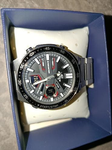 ampli5 браслет цена: CASIO Edifice EFA‑C110 (Module 5699) — многофункциональные мужские — 4
