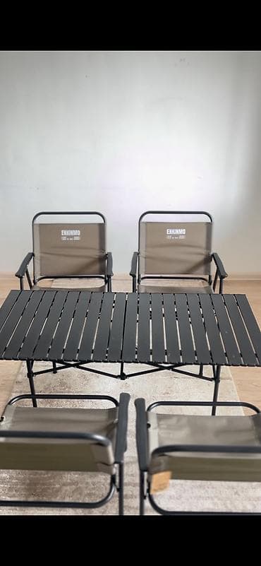 стол стулями: Комплект складной мебели для отдыха ENKINMO: - 4 кресла с — 6