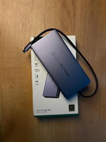 ethernet: UGREEN USB‑C мультифункциональная док‑станция 11‑в‑1 Ключевые — 1