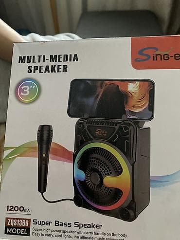 samsung nx: Портативная мультимедийная акустика Sing-e ZQS1366 - Формат — 1