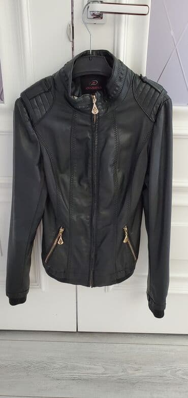 красный пиджак: Куртка кожзам девочка 14 лет бу — 1