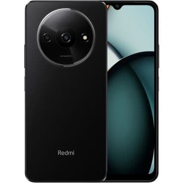 чехол для редми 9 с: Redmi, Redmi A3, Колдонулган, 64 ГБ, түсү - Кара, 2 SIM — 1