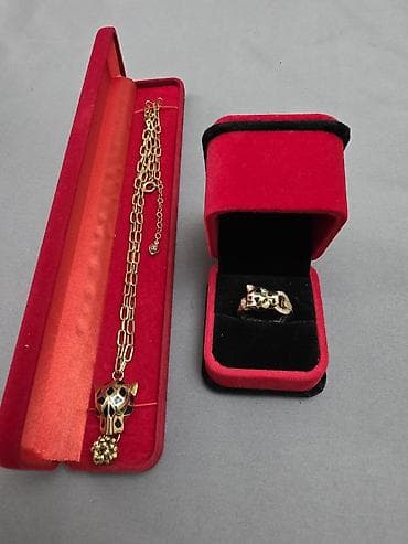 amber elixir: Набор украшений, Проба 585, Б/у, Цвет металла: Желтый — 9