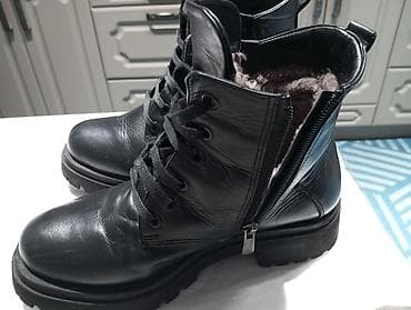 ортопедические кроссовки: Продаю - Турция размер 36,5-37 зимние ботинки, кожа и мех натуральный — 3