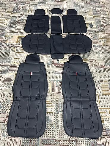 Скупка катализаторов: Чехлы Экокожа, С подушкой, цвет - Черный, Kia, Новый, Самовывоз — 1