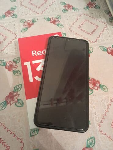 скупка сломанной техники: Redmi, Redmi 13C, Новый, 128 ГБ, цвет - Черный, 2 SIM — 1