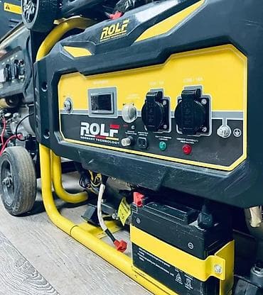 Бензиновый электрогенератор ROLF (Germany Technology) - Тип lalafo.kg да Бензиновый электрогенератор ROLF (Germany Technology) - Тип