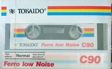 кол тараза: Аудиокассета TOKAIDO C90 - Тип ленты: Normal (ферритовая, Ferro Low — 1