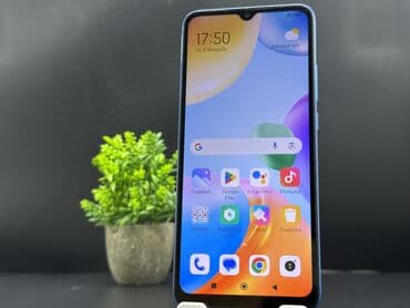 телефон redmi 10c: Redmi, Redmi 10C, Колдонулган, 64 ГБ, түсү - Көк, 2 SIM — 5