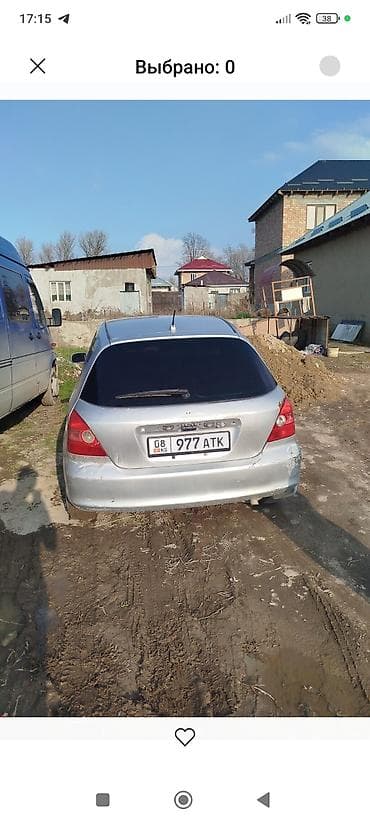 prado 78: Honda Civic: 2001 г., 1.5 л, Вариатор, Бензин, Хэтчбэк — 10