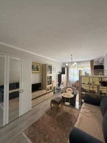 сдаю квартиру район рабочий городок: 1 бөлмө, 44 кв. м, Элитка, 3 кабат, Косметикалык ремонт — 9