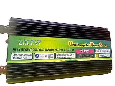 Инвертор/ИБП 2000W с внешним аккумулятором - Полностью автоматический