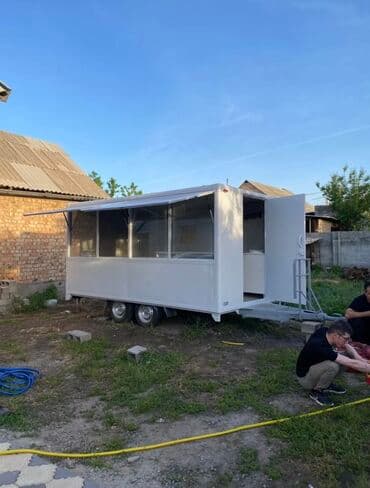 Передвижной фуд-трейлер/магазин на прицепе - Габаритный прицеп с