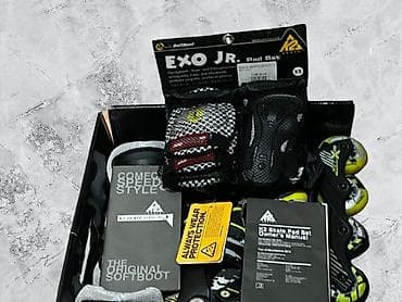 Роликовые коньки K2 SK8 Hero X Pro + комплект защиты Возможен торг - — 1