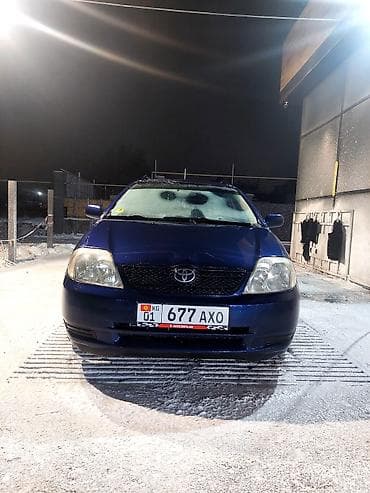болуп: Toyota Corolla: 2002 г., 1.4 л, Кол менен иштөөчү, Бензин, Универсал — 1