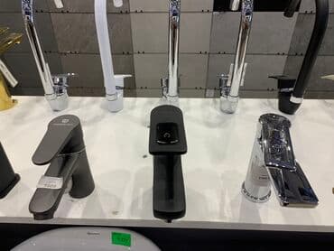 Унитазы и комплектующие: Смеситель для кухни с высоким изливом, предназначенный для установки — 7