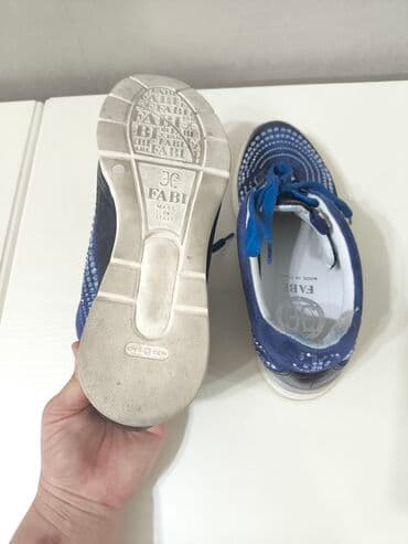 обувь больших размеров бишкек: Кроссовки, 36, Fabi, Б/у, цвет - Синий — 6