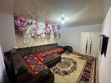 балыкчы пляж: 2 комнаты, 52 м², 105 серия, 1 этаж, Косметический ремонт — 4