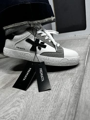 premiata оригинал: Кроссовки Premiata (женские/уни) - Дизайн: контрастные модели в двух — 7