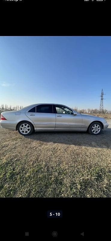 Mercedes-Benz S-Class: 2001 г., 3.2 л, Автомат, Бензин, Седан