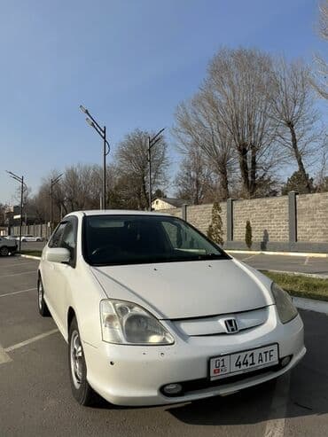 оформление авто бишкек: Honda Civic: 2002 г., Бензиновая, Хэтчбэк — 2