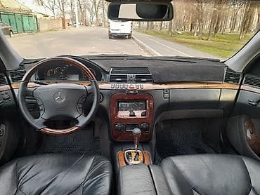 mers bar: Mercedes-Benz S-Class: 2002 г., 3.2 л, Типтроник, Бензин, Седан — 7