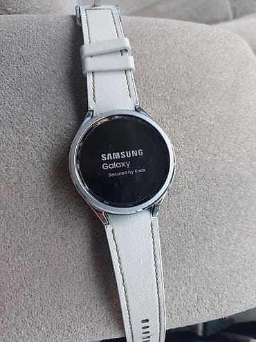 Умные часы Samsung Galaxy - Классический круглый корпус из металла с