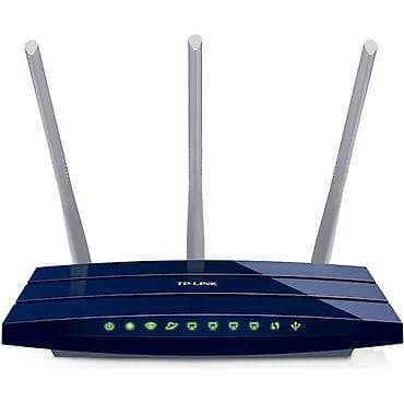 Модемы и сетевое оборудование: Wi-Fi роутер модель TP-LINK 300 Мбит/с TL-WR1043ND - беспроводной — 1