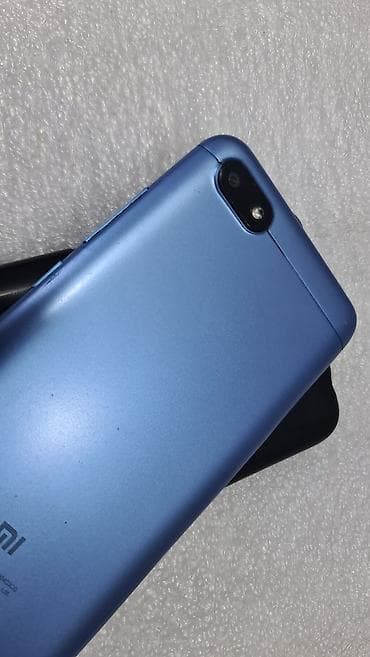 Мобильные телефоны и аксессуары: Redmi, Redmi 6A, Б/у, 32 ГБ, цвет - Голубой, 2 SIM — 6
