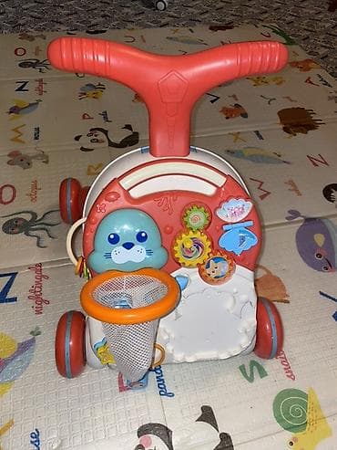 толокар ходунки: Развивающий каталка-ходунки для малышей 9–18 мес. - Устойчивая — 1