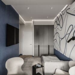 купить квартиру в бишкеке от delmar group: 5 и более комнат, 155 м², Элитка, 4 этаж, ПСО (под самоотделку) — 21