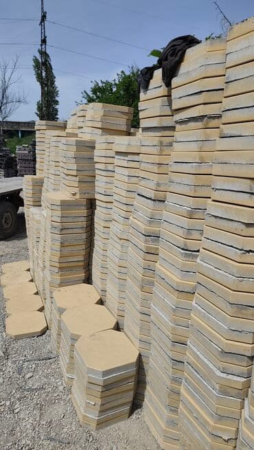 тратуарные бардюры: Тротуарный бордюр, Бетонный, Другие особенности, 1000 — 6